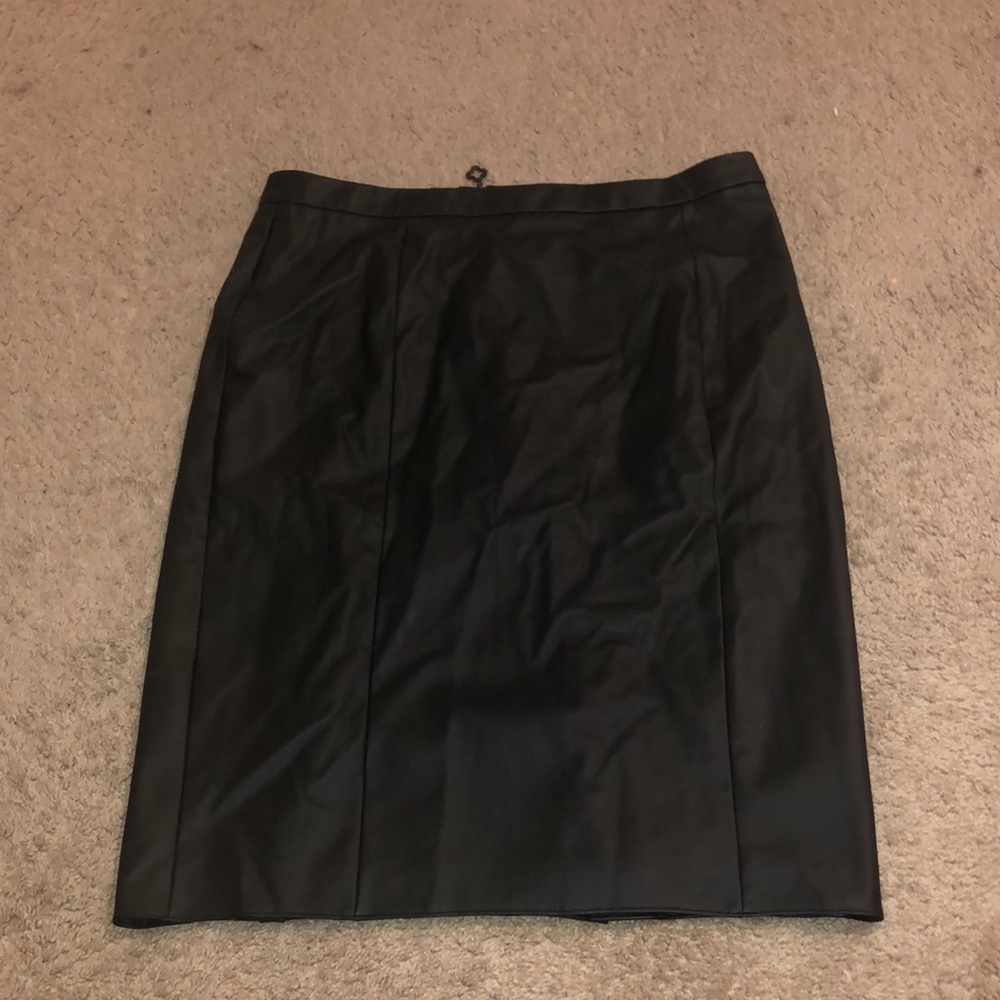 Leather skirt